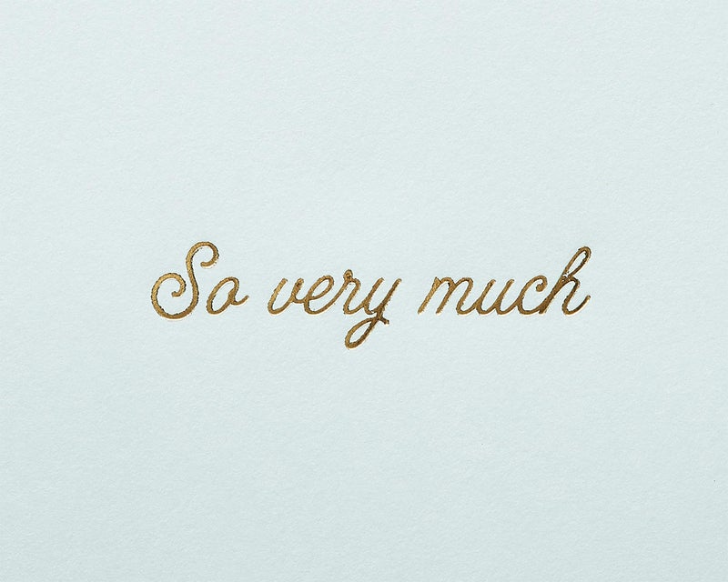 Papyrus Thank You Card (So Very Much) - Image 3